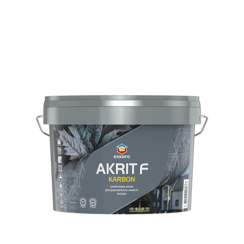 Фарба Akrit F Karbon TR 2,7л (Е0000000495) - фото