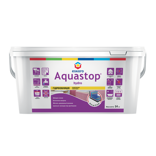 Гідроізоляція Aquastop Hydro  14кг  (Е0000002019) - фото