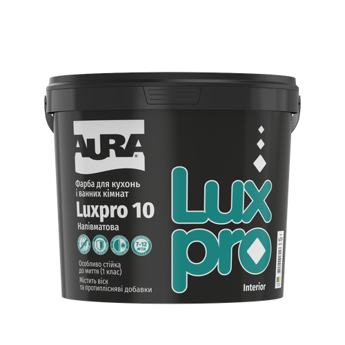 Краска Aura Luxpro 10   4,75л (Белая) (Е0000000815) - фото